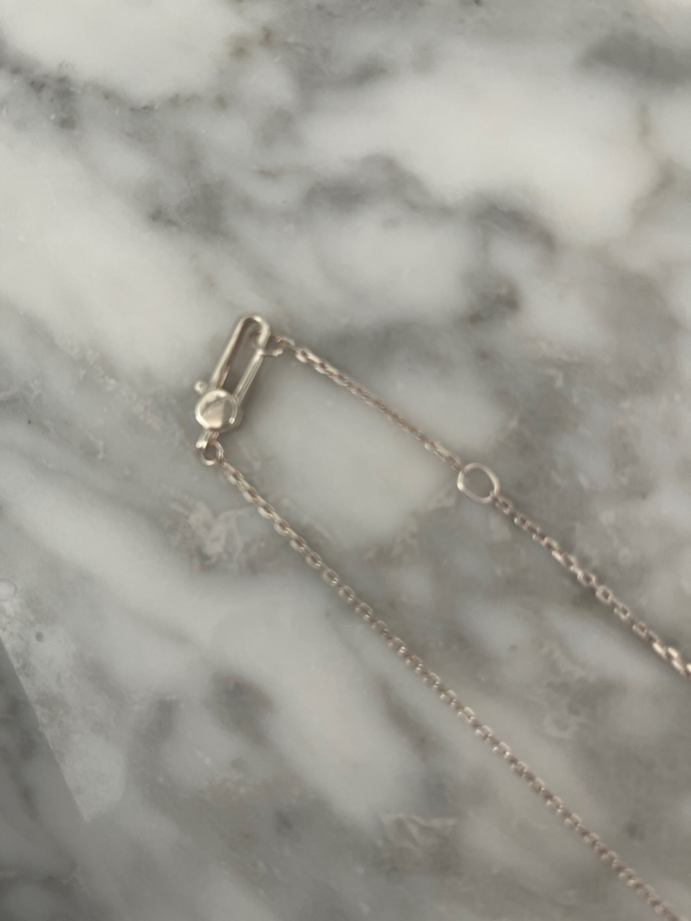 Gucci Sterling Silver Heart Tag Pendant Necklace - Picture 2 of 5